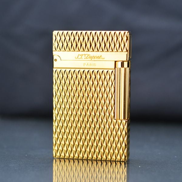 Bật lửa Dupont kẻ Caro D69