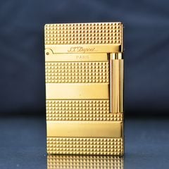 Bật lửa Dupont kẻ ô vuông ngang D72