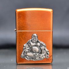 Bật lửa zippo Mỹ hình phật Di Lặc  Z76