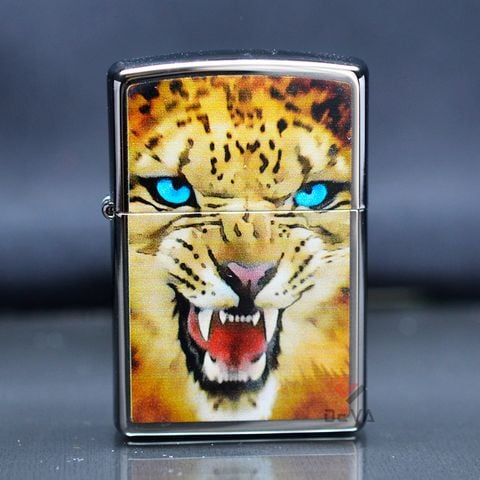 Bật Zippo Mỹ con báo leopard Z92
