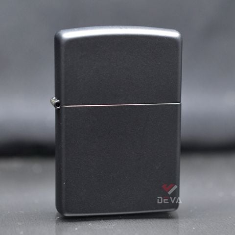 Bật lửa Zippo Mỹ sơn đen mờ Regular Black Matte Z97