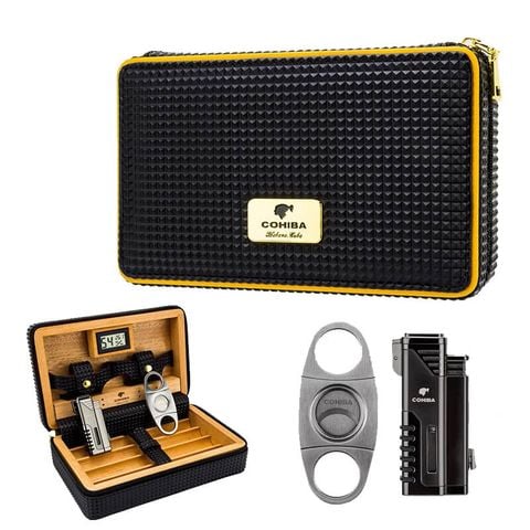 Bao da kèm phụ kiện Cohiba T117