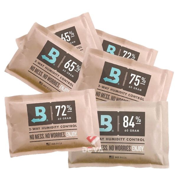 Túi dung dịch cân bằng độ ẩm xì gà Boveda