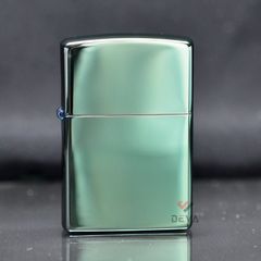 Zippo Mỹ xanh bóng chameleon ZT50