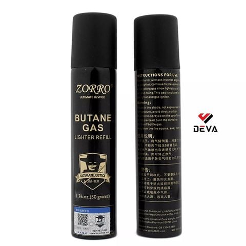 Bình bơm bật lửa Gas Zorro Loại Xịn (50gram) GZR