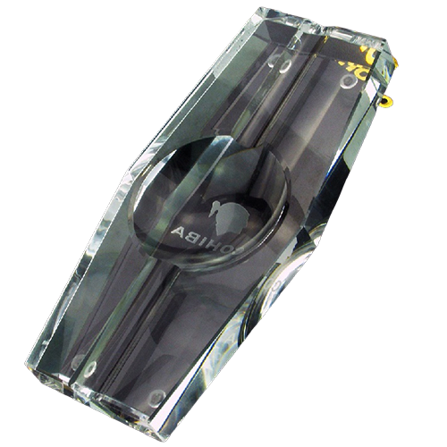 Gạt gàn xì gà pha lê 2 điếu Cohiba SL100