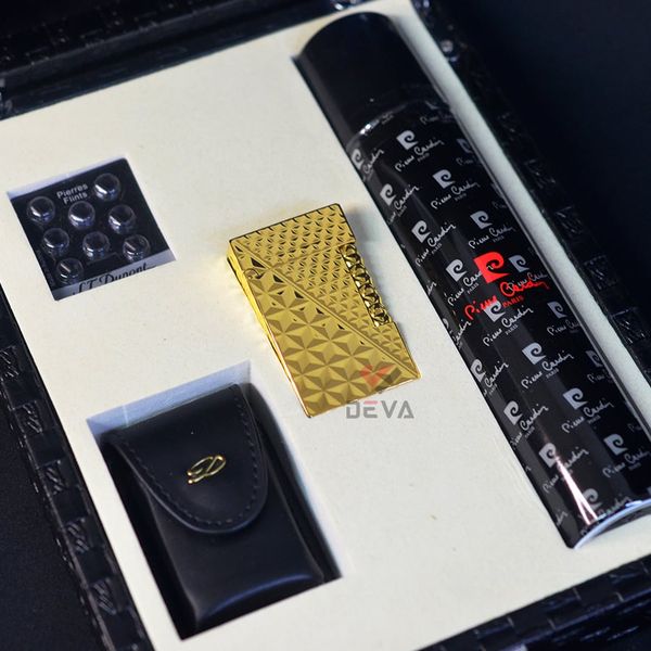 Tìm mua ở đâu bật lửa ST Dupont Hồng Kông Họa Tiết Vân Kim Cương Tam Giác 3D D180