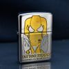 Zippo Armor Khắc Cô Gái Mặc Bikini Sexy Xăm Hoa Hồng ZN158