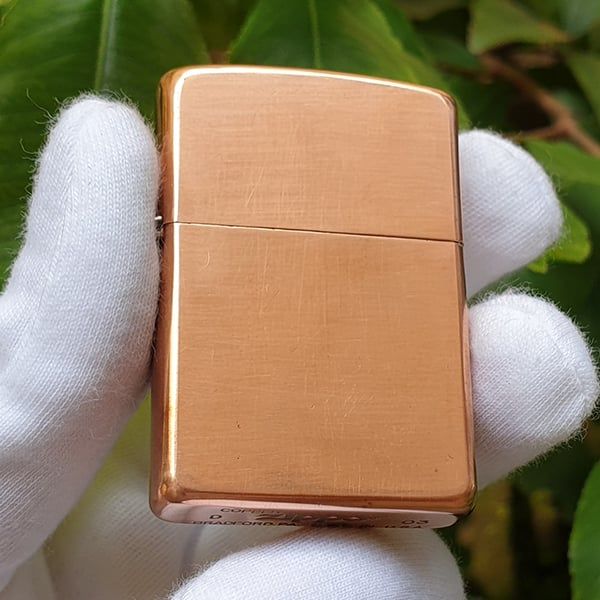 Zippo Copper đồng cổ trơn 2003 C94