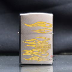 Zippo Satin Khắc Chủ Đề Harley Davidson ZK94