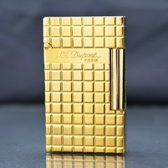 Bật lửa ST Dupont Supper  Ô Vuông nổi D182