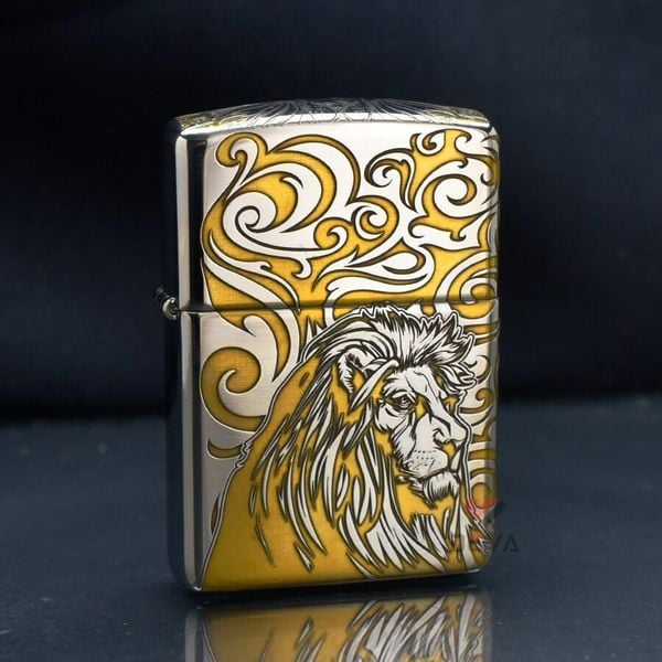 Zippo Armor Khắc Chủ Đề Chúa Tể Muôn Loài Sư Tử ZN208