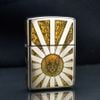 Zippo Armor Khắc Hình Tượng Mèo 3 Mắt Sphynx Ai Cập ZN216
