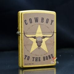 Zippo Chủ Đề Buck Wear Cowboy To The Bone Z126