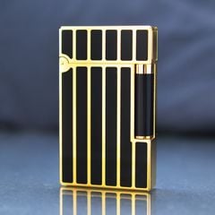 Bật lửa Dupont kẻ dọc sơn mài D84