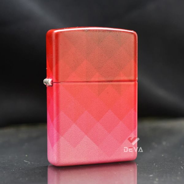 Zippo Sơn Mở Chuyển Màu Đỏ Pixels Ombre Design Z139