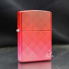 Zippo Sơn Mở Chuyển Màu Đỏ Pixels Ombre Design Z139