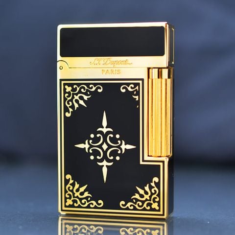 Bật lửa dupont sơn mài hoa văn D91V dùng có tốt không ?