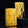 Zippo Armor Khắc Hình Cô Gái Khỏa Thân Nghệ Thuật ZN212
