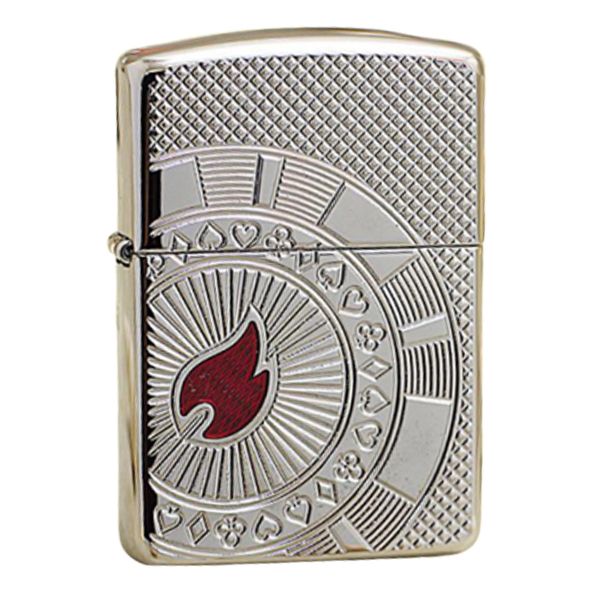 Zippo Armor Poker Chip Design Z329