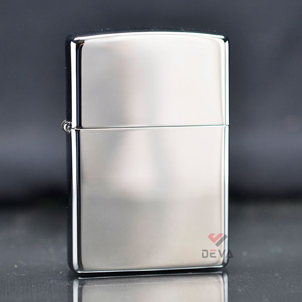 Zippo bạc bóng Z141