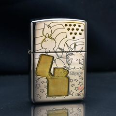 Zippo Armor Khắc Chiếc Zippo Và Các Biểu Tượng Hoa Kỳ ZN262
