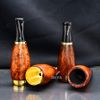 Tẩu Cigar gỗ thạch nam cán sừng Freesize TN07