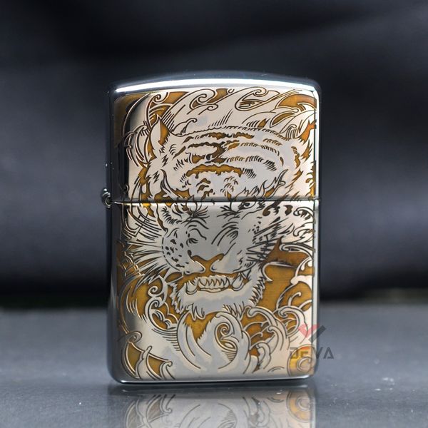Zippo Khắc Sâu Hình Mãnh Hổ ZK116
