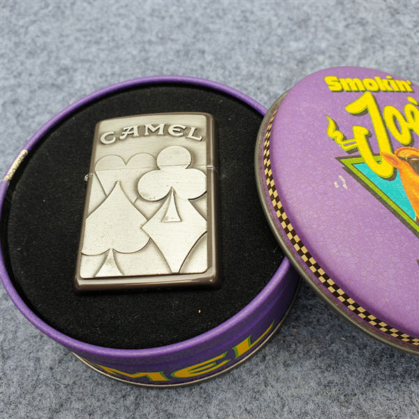 Zippo Camel 1996  Midnight  Card Suits C412