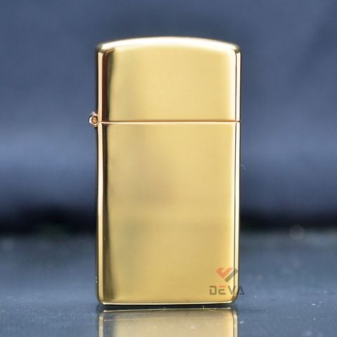 Zippo Mỹ chính hãng Slim đồng bóng Z157