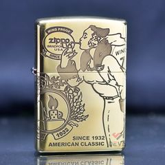 Bật lửa Zippo cô gái Wind Proof Z162