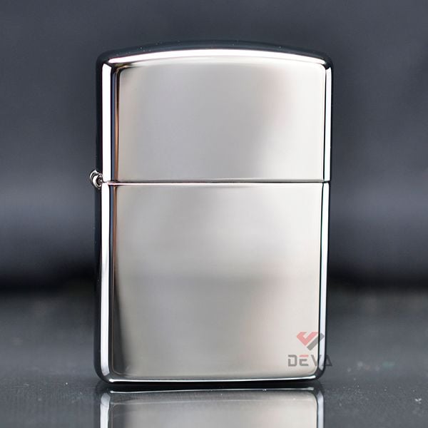 Zippo Armor bạc bóng vỏ dày ZT35
