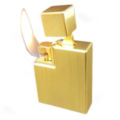 Bật lửa Cartier vàng xước CA03