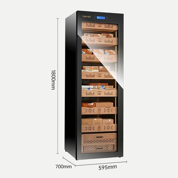 Tủ bảo quản cigar 1800 điếu cắm điện GF 2180