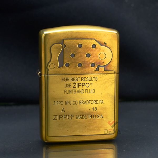 Zippo Armor Khắc Ruột Và Ốp Emblem Tem Zippo ZD31