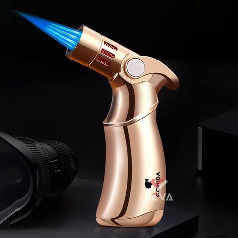 Bật lửa khò để bàn 4 tia Cohiba COB 659