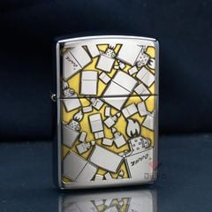 Zippo Armor Khắc Hình Những Chiếc Zippo ZN256