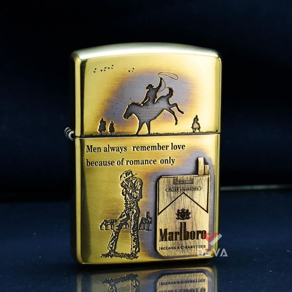 Zippo Armor Dán Emblem Chủ Đề Marlboro ZN261