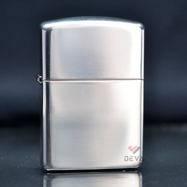 Bật lửa zippo bạc nguyên khối Armor Sterling Silver Z188