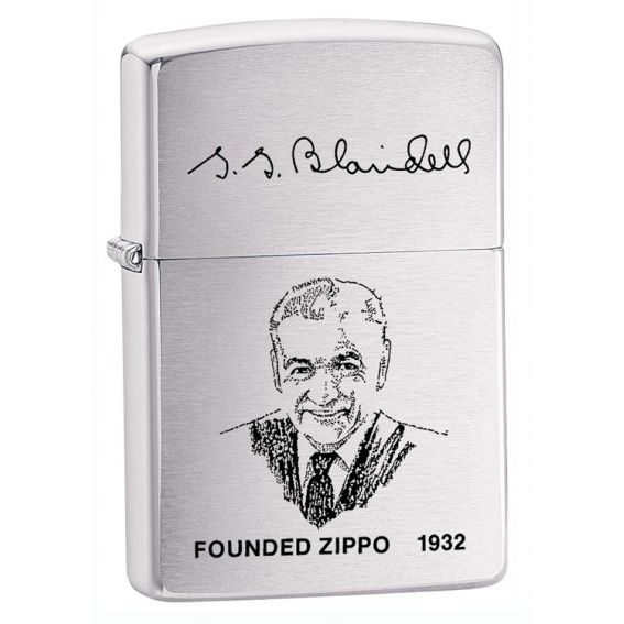 Zippo Founders lighter Brushed Chrome Z353