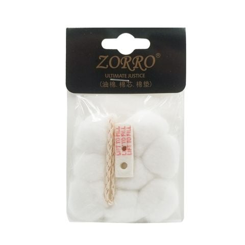 Bộ bông Zorro cho bật lửa xăng BZP