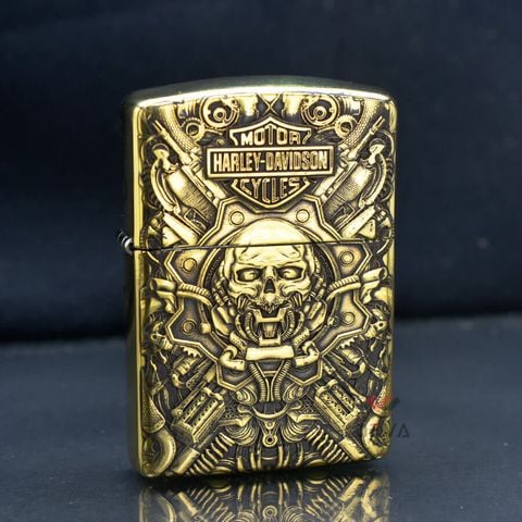 Zippo Amror Chủ Đề Thương Hiệu Xe Motor Harley-Davidson ZD44