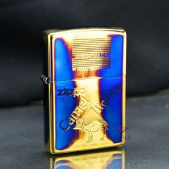 Zippo Đồng Cháy Chủ Đề Thương Hiệu Thuốc Lá Camel ZN282
