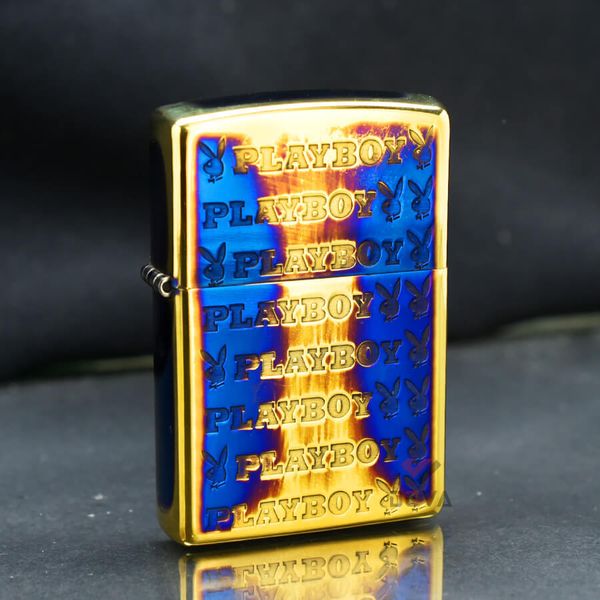 Zippo Đồng Cháy Chủ Đề Thương Hiệu Tạp Chí Playboy ZN283