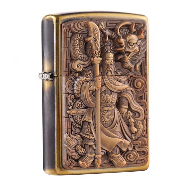 Zippo emblem hình quan công ZD55