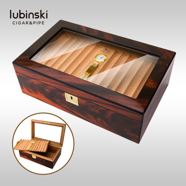Hộp ủ bảo quản 40 điếu Lubinski YJA 60015