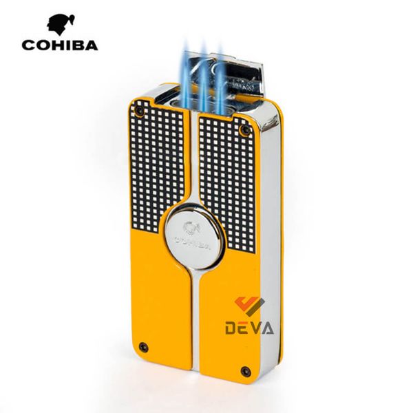 Bật lửa khò 3 tia kèm đục Cohiba COB 58