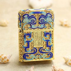 Zippo bọc hình biểu tượng thần rừng ZN289