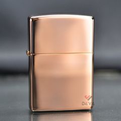 Zippo Vàng Hồng Trơn Bóng Rose Gold ZT12