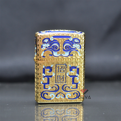 Zippo Armor khắc 5 mặt biểu tượng Thần Thú ZN302
